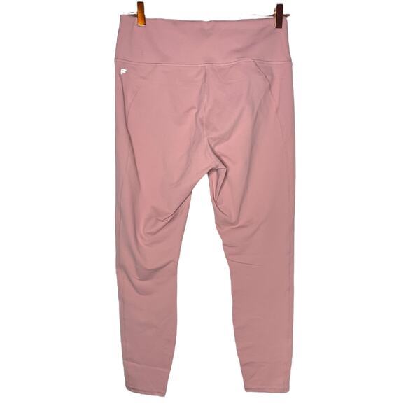Fabletics Womens High-Waist Solid Powerhold 7/8 Leggings Size XL 12-14 Pink NWT - Picture 2 of 6